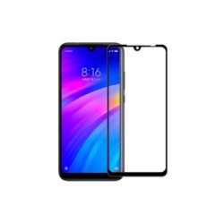 OEM FULL GLUE FULL FACE TEMPERED GLASS FOR XIAOMI REDMI 8 - BLACK