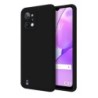 Silky & Soft Cover with Full Protection Anti-Scratch Compatible with Realme C31 - Μάυρο