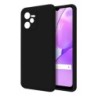 Silky & Soft Cover with Full Protection Anti-Scratch Compatible with Realme C35 - Μάυρο