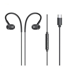 Γενικά Χαρακτηριστικά ΤύποςEar-hook, In-ear Διπλό ΑκουστικόΝαι ΣυνδεσιμότηταUSB-C ΧρώμαΜαύρο Πρόσθετα Volume ControlΝαι