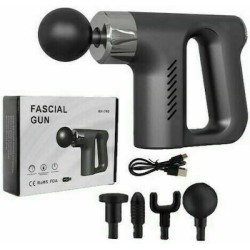 Fascial Gun KH-740 Πιστόλι Μασάζ για τα Πόδια, το Σώμα & τα Χέρια με Δόνηση