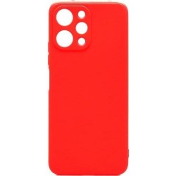 Xiaomi Redmi 12 Θήκη Σιλικόνης Κόκκινη Silicone Case Red