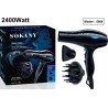 Sokany Satin Hair Πιστολάκι Μαλλιών με Φυσούνα 2400W 5988 ΣΕΣΟΥΑΡ