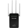 Pix-Link LV-WR09 Black WiFi Extender Single Band (2.4GHz) 300Mbps