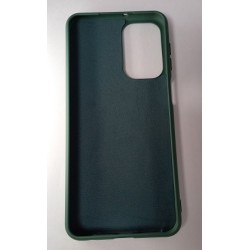 Samsung Galaxy A23 4G/5G Silicone Case Black Θήκη Σιλικόνης Πράσινη Με Βελούδινη Επένδυση Εσωτερικά