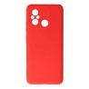 Xiaomi Redmi 12C Silicone Case Red Θήκη Σιλικόνης Κόκκινη