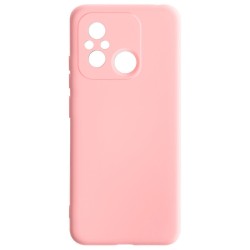 Xiaomi Redmi 12C Silicone Case Pink Θήκη Σιλικόνης Ροζ