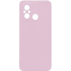 Xiaomi Redmi 12C Silicone Case Purple Θήκη Σιλικόνης Μωβ