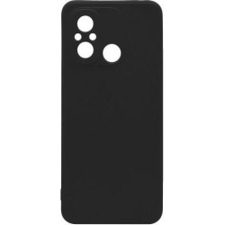 Xiaomi Redmi 12C Silicone Case Black Θήκη Σιλικόνης Μαύρη