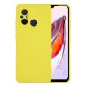 Xiaomi Redmi 12C Silicone Case Yellow Θήκη Σιλικόνης Κίτρινη