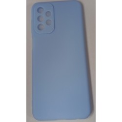 Samsung Galaxy A23 4G/5G Silicone Case Light Blue Θήκη Σιλικόνης Γαλάζιο