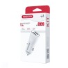 KINGLEEN ΦΟΡΤΙΣΤΗΣ ΑΥΤΟΚΙΝΗΤΟΥ / CAR CHARGER C920 ΜΕ ΔΥΟ ΘΥΡΕΣ USB 2.4A - ΧΡΩΜΑ: ΛΕΥΚΟ