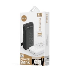 PZX C165 POWER BANK ΜΕ 1 ΘΥΡΑ USB-A 27000MAH - ΧΡΩΜΑ: ΜΑΥΡΟ