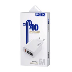 PZX P40 ΦΟΡΤΙΣΤΗΣ ΚΙΝΗΤΟΥ / MOBILE CHARGER ΜΕ 1 ΘΥΡΑ USB-A - ΧΡΩΜΑ: ΛΕΥΚΟ