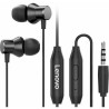 Lenovo HF130 In-ear Handsfree με Βύσμα 3.5mm Μαύρο