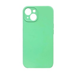 ΘΗΚΗ ΠΛΑΤΗΣ ΣΙΛΙΚΟΝΗΣ SOFT BACK COVER ΓΙΑ IPHONE 14 - ΧΡΩΜΑ : ΑΝΟΙΧΤΟ ΠΡΑΣΙΝΟ