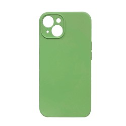 ΘΗΚΗ ΠΛΑΤΗΣ ΣΙΛΙΚΟΝΗΣ SOFT BACK COVER ΓΙΑ IPHONE 14 - ΧΡΩΜΑ : ΠΡΑΣΙΝΟ