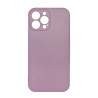 ΘΗΚΗ ΠΛΑΤΗΣ ΣΙΛΙΚΟΝΗΣ SOFT BACK COVER ΓΙΑ IPHONE 12 PRO MAX - ΧΡΩΜΑ : ΜΩΒ