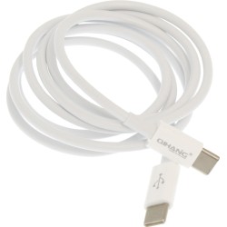 QIHANG QH-C41 USB 2.0 Cable USB-C male - USB-C male Λευκό 1.2m