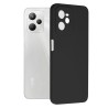 Realme C35 Θήκη Σιλικόνης Μαύρη Silicone Case Black