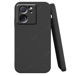 Xiaomi MI 13T/13T Pro Θήκη Σιλικόνης Μαύρη Silicone Case Black