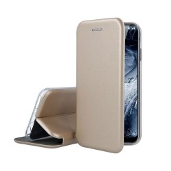 SMART MAGNET ELEGANCE BOOK FOR IPHONE 12 / 12 PRO - COLOR : GOLD