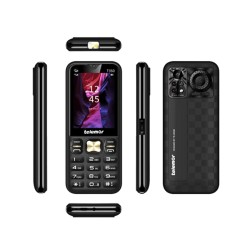 TELEMAR T350 MOBILE PHONE TRIPLE SIM 2.8" - COLOR: BLACK