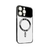 MAGSAFE BACK COVER WIRELESS CHARGING WITH CAMERA LENS FOR IPHONE 11 PRO - COLOR : BLACK