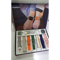 Couple Smart Watch (2 Watch) Ws13 With 7 Straps