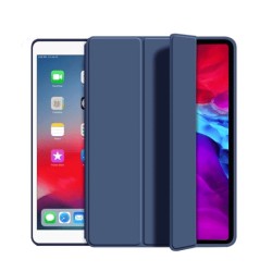 ΘΗΚΗ SLIM PD SMART TRI-FOLD COVER HQ ΓΙΑ APPLE IPAD 5/ 6/ 7/ 8/ 9 9.7 - ΧΡΩΜΑ: ΣΚΟΥΡΟ ΜΠΛΕ