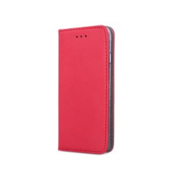 SMART MAGNETIC CASE / ΘΗΚΗ ΒΙΒΛΙΟ ΓΙΑ XIAOMI REDMI 13C - ΧΡΩΜΑ : ΚΟΚΚΙΝΟ