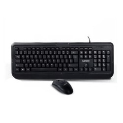 LENOVO MK12 WIRED GAMING MOUSE AND KEYBOARD SET / ΠΛΗΚΤΡΟΛΟΓΙΟ ΚΑΙ ΕΝΣΥΡΜΑΤΟ ΠΟΝΤΙΚΙ ΠΑΙΧΝΙΔΙΟΥ ΧΡΩΜΑ : ΜΑΥΡΟ