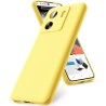 Xiaomi Redmi 13C Θήκη Σιλικόνης Κίτρινη Silicone Case Yellow