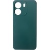 Xiaomi Redmi 13C Θήκη Σιλικόνης Σκούρο Πράσινο Silicone Case Dark Green