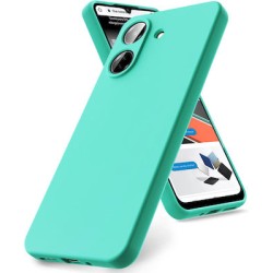 Xiaomi Redmi 13C Θήκη Σιλικόνης Τιρκουάζ Silicone Case Tirquase