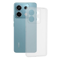 Xiaomi Redmi Note 13 4G Silicone Case Transparent Θήκη Σιλικόνης Διάφανη