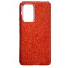 Samsung Galaxy S23 Ultra Θήκη Σιλικόνης Κόκκινη Γκλίτερ Silicone Case Glitter Red