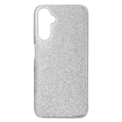 Samsung Galaxy S23 Plus Θήκη Σιλικόνης Ασημί Γκλίτερ Silicone Case Glitter Silver