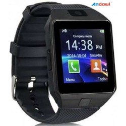 Andowl V5 Smartwatch με SIM και Παλμογράφο (Μαύρο)