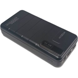 Moxom MX-PB58 Power Bank 20000mAh 22.5W με 2 Θύρες USB-A Μαύρο