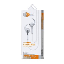 KINGLEEN I1932 ΑΚΟΥΣΤΙΚΑ ΕΝΣΥΡΜΑΤΑ 3.5MM IN-EAR WIRED EARPHONE 1.2Μ - ΧΡΩΜΑ: ΜΑΥΡΟ