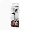 KINGLEEN I1912 ΑΚΟΥΣΤΙΚΑ ΕΝΣΥΡΜΑΤΑ 3.5MM IN-EAR WIRED EARPHONE 1.2Μ - ΧΡΩΜΑ: ΜΑΥΡΟ