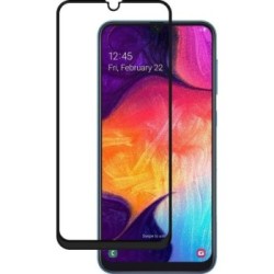 OEM FULL GLUE FULL FACE TEMPERED GLASS FOR SAMSUNG GALAXY A30/A50 - BLACK